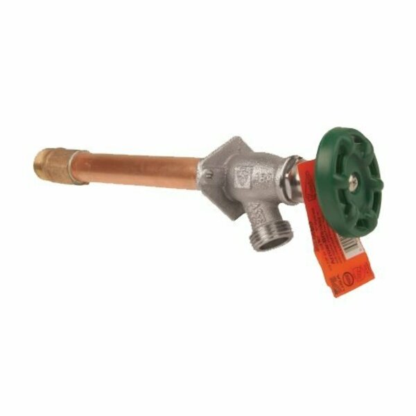 Arrowhead Brass Arrowhead Arrow-Breaker 466-06 Anti-Siphon Frost-Free Wall Hydrant, 1/2x3/4 in Connection, 125 PSI R27802